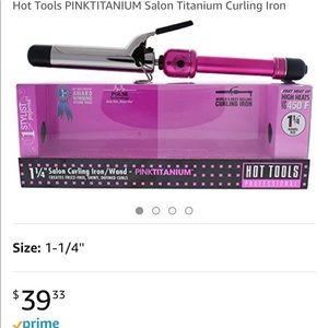 Hot Tools Makeup - Titanium curling iron Hot Tools Makeup - Titanium curling iron